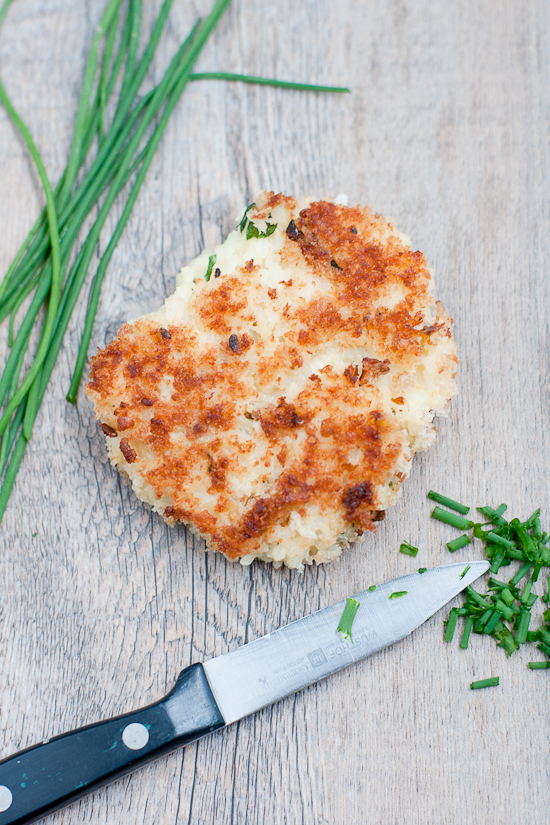 Chive Risotto Cakes