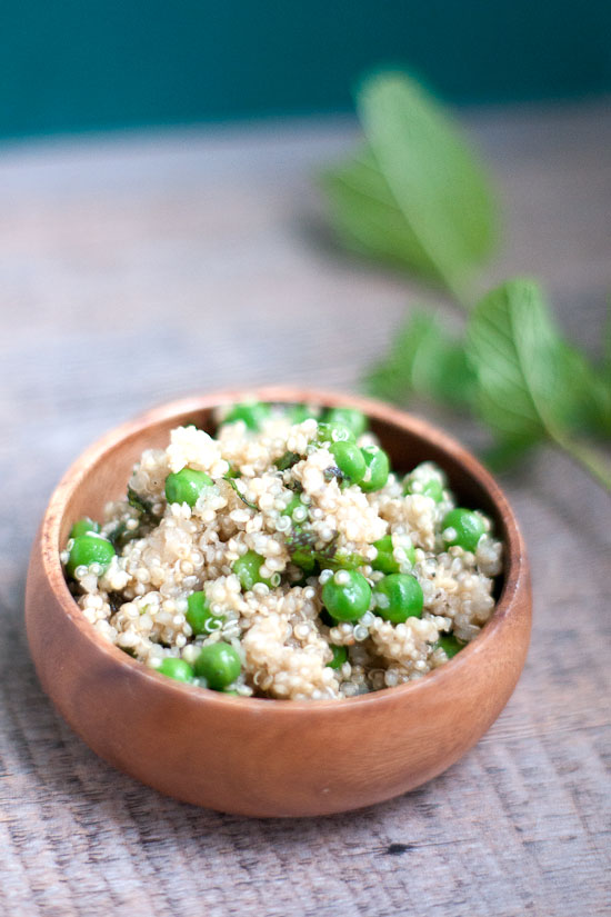 Gluten Free Recipe: Quinoa, Mint & Pea Salad