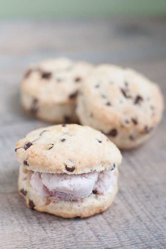 Strawberry Chocolate Chip Ice Cream Sandwiches Recipe: Strawberry Chocolate Ice Cream Sandwiches