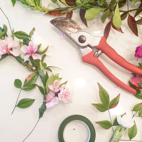 Flower Crown Class at Gather in Cary, NC