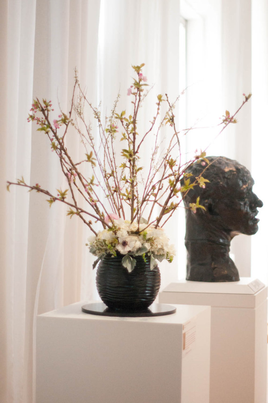 Large Flower Arrangement at Art in Bloom at the North Carolina Museum of Art in Raleigh, North Carolina | Floral Photography by Michelle Smith of Gather Goods Co